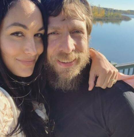 Birdie Joe Danielson parents Brie Bella and Daniel Bryan.